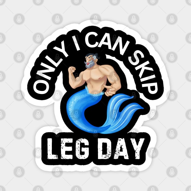 Leg Day Magnet by AniTeeCreation