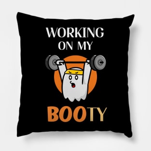 Working on my boo-ty Pillow