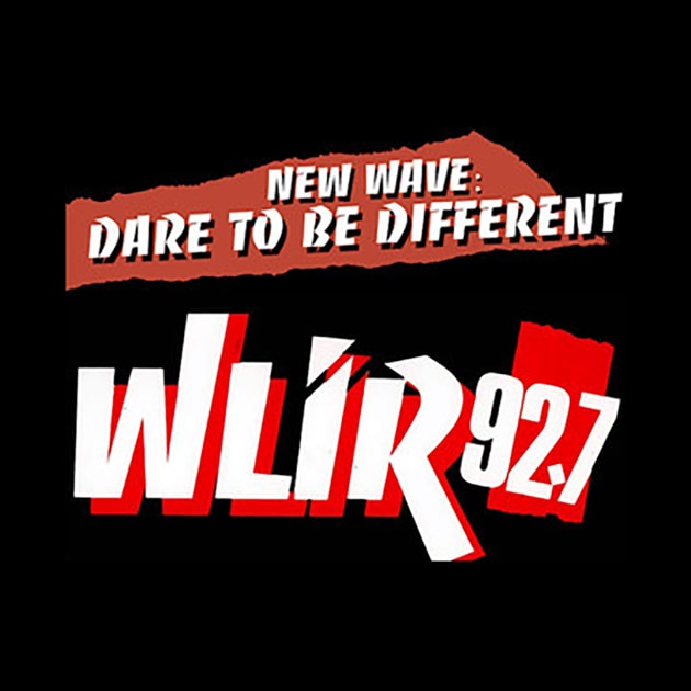 WLIR-FM logo by Stuck in the '80s