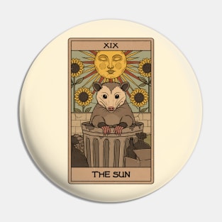 The Sun - Possum Tarot Pin