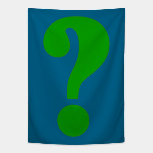 Question Mark Tapestry by SeattleDesignCompany