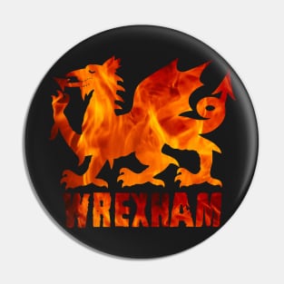 WREXHAM FIERY WELSH DRAIG GOCH I Pin