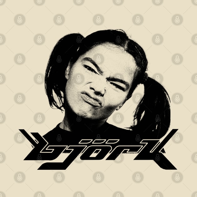 Bjork 90s Design by Knockbackhaunt