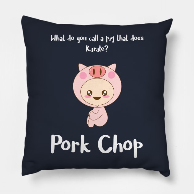 Porkchop Pillow by quotysalad