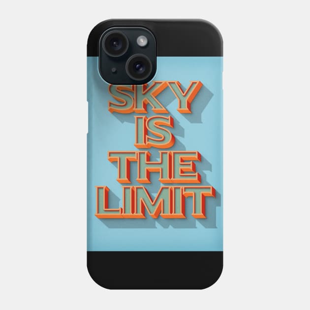 Sky is the limit Phone Case by Durro