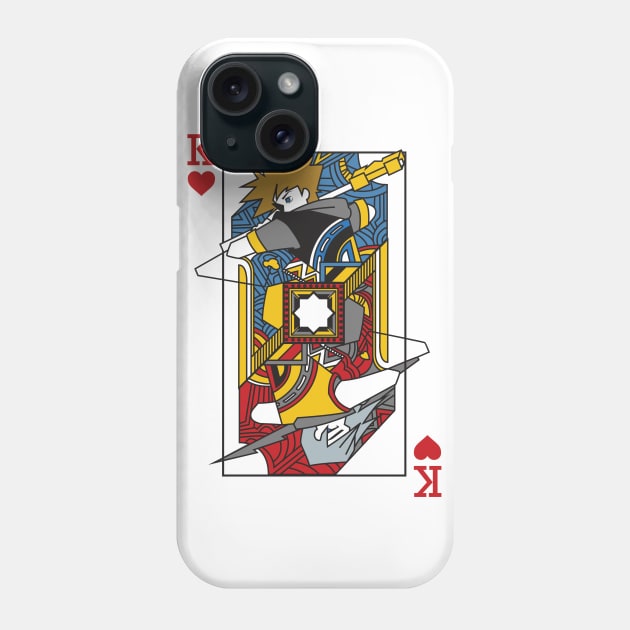 Kingdom Hearts - King of Hearts Phone Case by NerdGamePlus