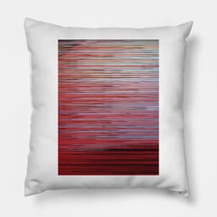 Red line pattern Pillow