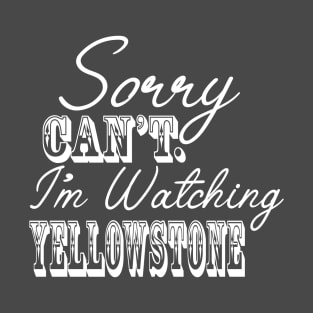 Yellowstone TV Show T-Shirt