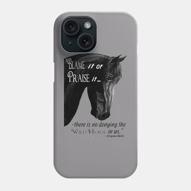 Wild Arabian Horse Phone Case by SillWill Studios