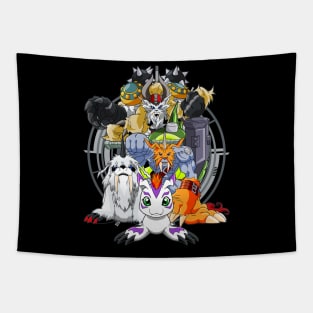 Gomamon Evolution Tapestry