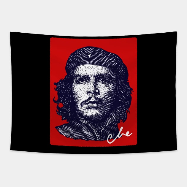 Che Guevara from Cuba banknote Tapestry by yosuke