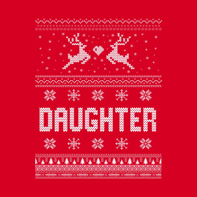 Daughter - Ugly Christmas Sweaters by Wintrly