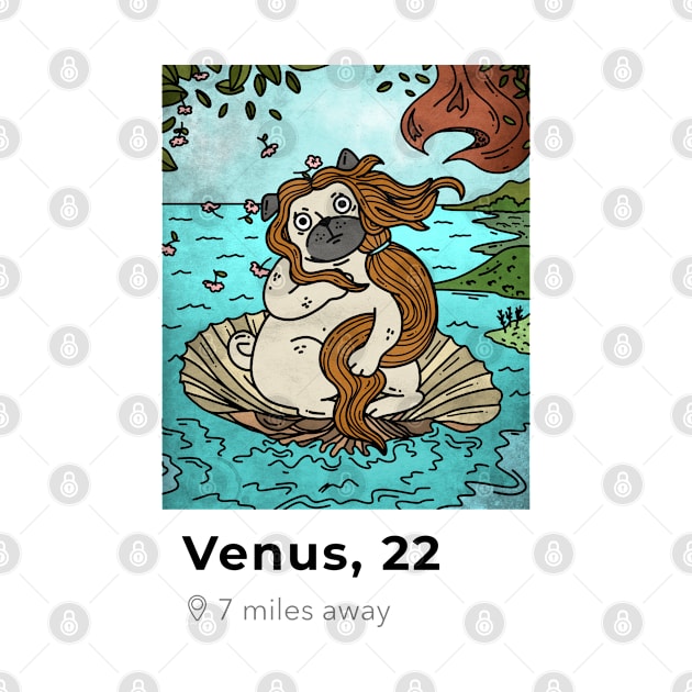 Funny Pug Catfish Dating Profile by Freckle Face