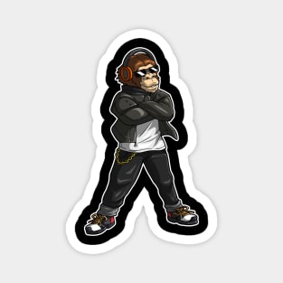 Streetwear Monkey Artwork Magnet