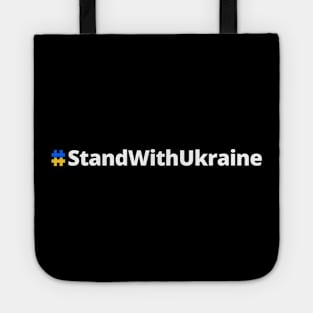 STAND WITH UKRAINE HASHTAG PROTEST RUSSIA Tote