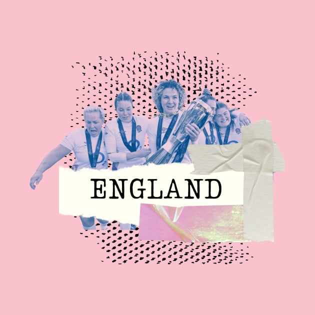 England Women Rugby Minimalist Six Nations by BideniGuess