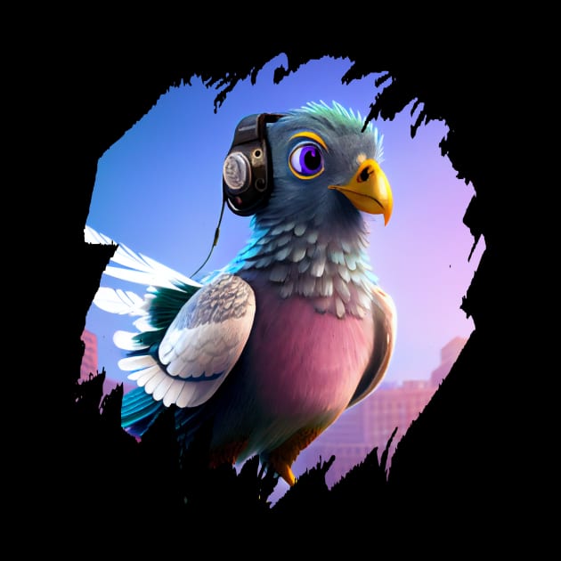 Pierre the Pigeon-Hawk by Pixy Official