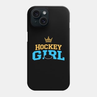 hockey girl Phone Case