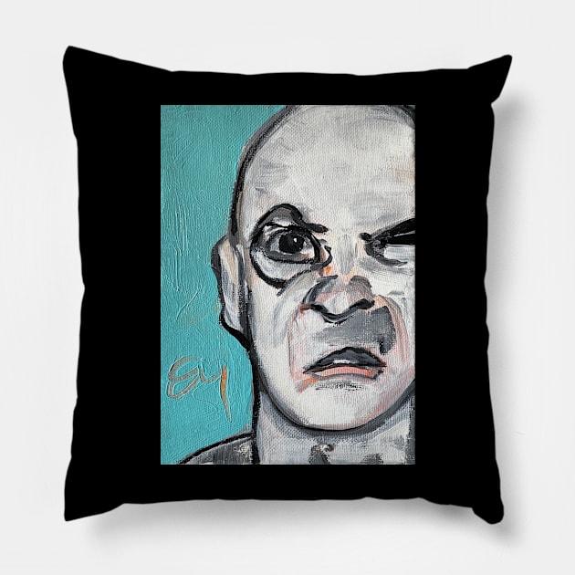 Baron Von Raschke Pillow by ElSantosWorld