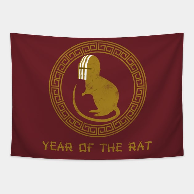 Year of the Tarkov Rat Tapestry by UnfluffyBunny