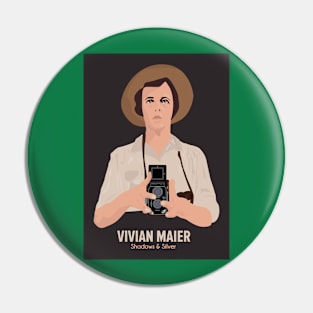 Vivian Maier - Shadows and Silver: Capturing Life's Essence Pin