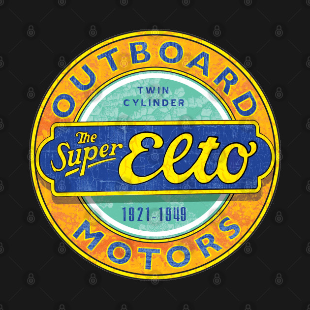 Disover Super Elto Outboards - Outboard - T-Shirt