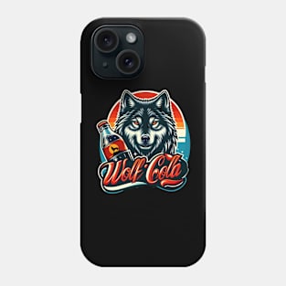 Quench Your Thirst for Style: Wolf Cola T-Shirt Collection Phone Case