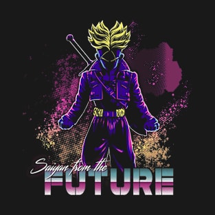 Retro Saiyan from the future T-Shirt