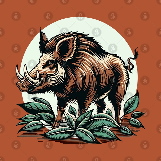 Wild boar by Art_Boys