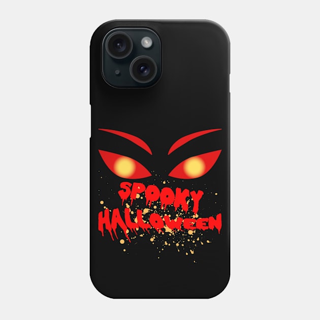 SPOOKY HALLOWEEN!! Phone Case by Sharing Love