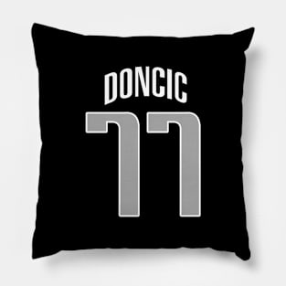 Dallas Doncic 77 Pillow