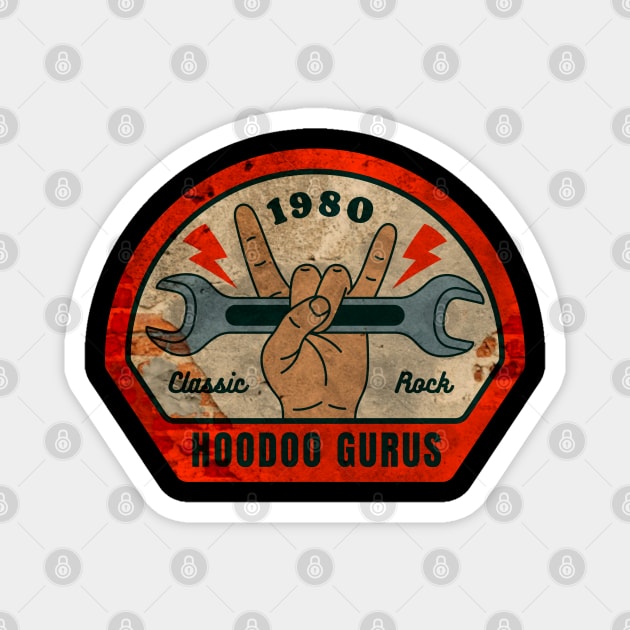 Hoodoo Gurus // Wrench Magnet by OSCAR BANKS ART