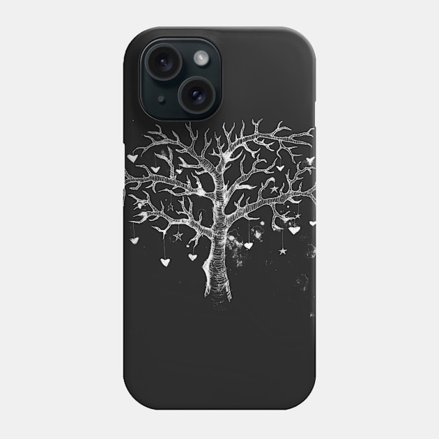 Heart Tree Phone Case by LVBart