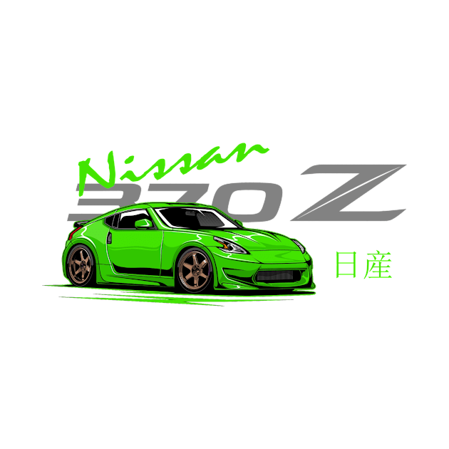 Nissan 370z, JDM Car by T-JD