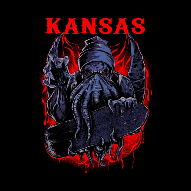 KANSAS BAND MERCHANDISE by Rons Frogss