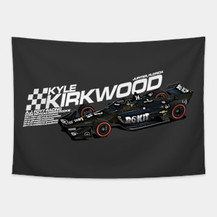 Kyle Kirkwood 2022 (white) Tapestry