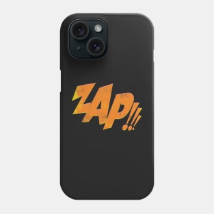 Zap! Superhero sound effect Phone Case