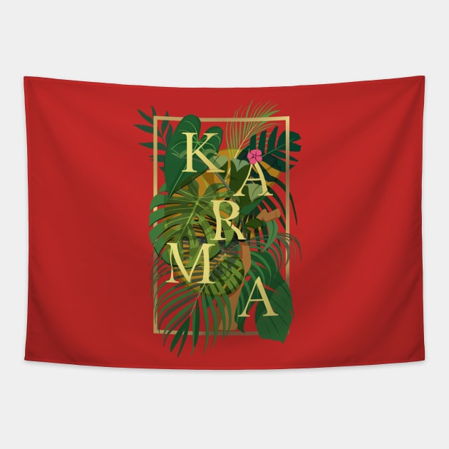 Colors of Karma Tapestry by pulptart