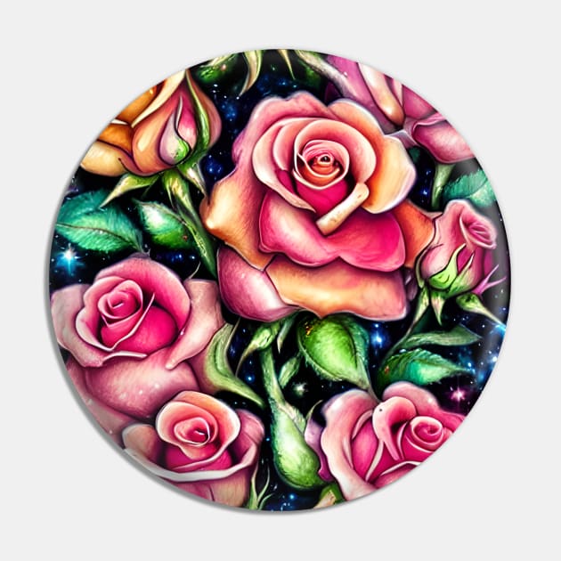 Dreamlike Roses Pin by AnnieDreams