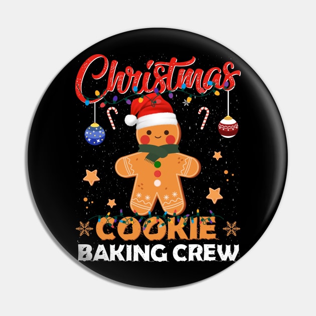 Christmas Lights Christmas Cookie Baking Crew Pin by jodotodesign