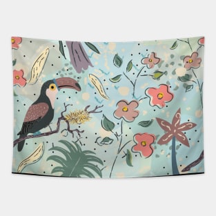 Jungle Pattern Tapestry