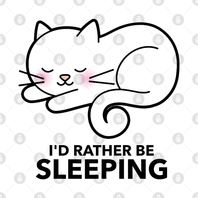 I'd Rather Be Sleeping by Bad Seed Creations