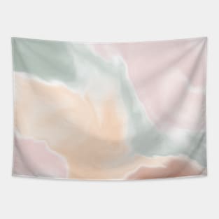 Earthy colors fluid paint Tapestry