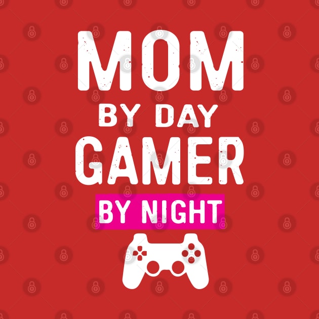 Womens Gamer Mom Shirt Mothers Day Gift Shirt by Dailygrind