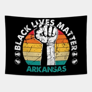 Arkansas black lives matter political protest Tapestry