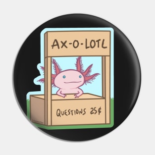 Axolotl Pin