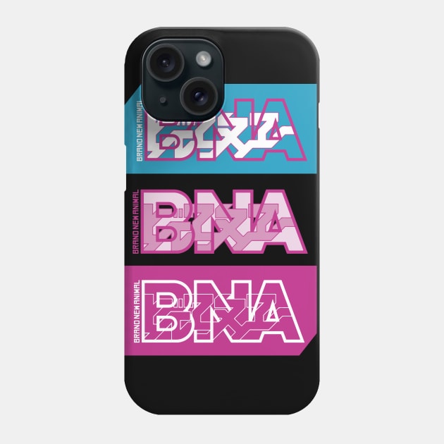 BNA-logo-3Color Phone Case by Koburastyle