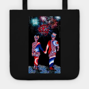 “Happy 4th of July” Tote