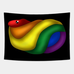 Rainbow Snake Tapestry