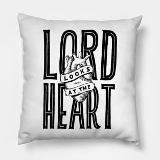 Lord Looks at the Heart Pillow